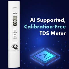 TDS Meter Digital Water Tester – Self-Calibrating for Accurate Results – Wate…