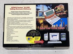 Ectaco Partner XL1500 15 Languages Talking Dictionary & Phrasebook Translator