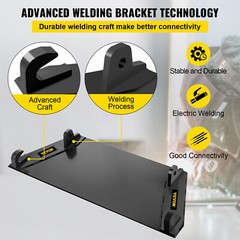 VEVOR Skid Steer Mount Plate Loader Quick Tach Attachment 1 1/4″ Top Bracket