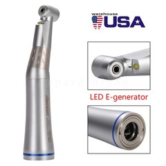 SANDENT Dental LED E-generator Internal Spray Contra Angle Slow Speed Handpiece