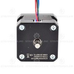 STEPPERONLINE Nema 17 Stepper Motor Dual Shaft 37oz.in 0.4A 34mm DIY 3D Printer