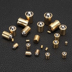 Versatile 15Pcs 5.8mm Ball Plunger Set – Durable Stainless Steel & Copper