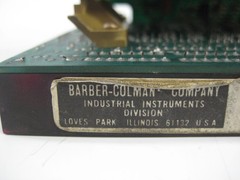 BARBER-COLMAN 33-1190-4 MODULE UNMP