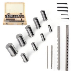18 * HSS Keyway Broach Set Inch Size Broaches Bushings Shim CNC Metalworking Set