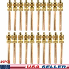 20 Service/Access Valve 1/4″ SAE *1/4″ OD *2.75″ Stem Core Refrigeration Set