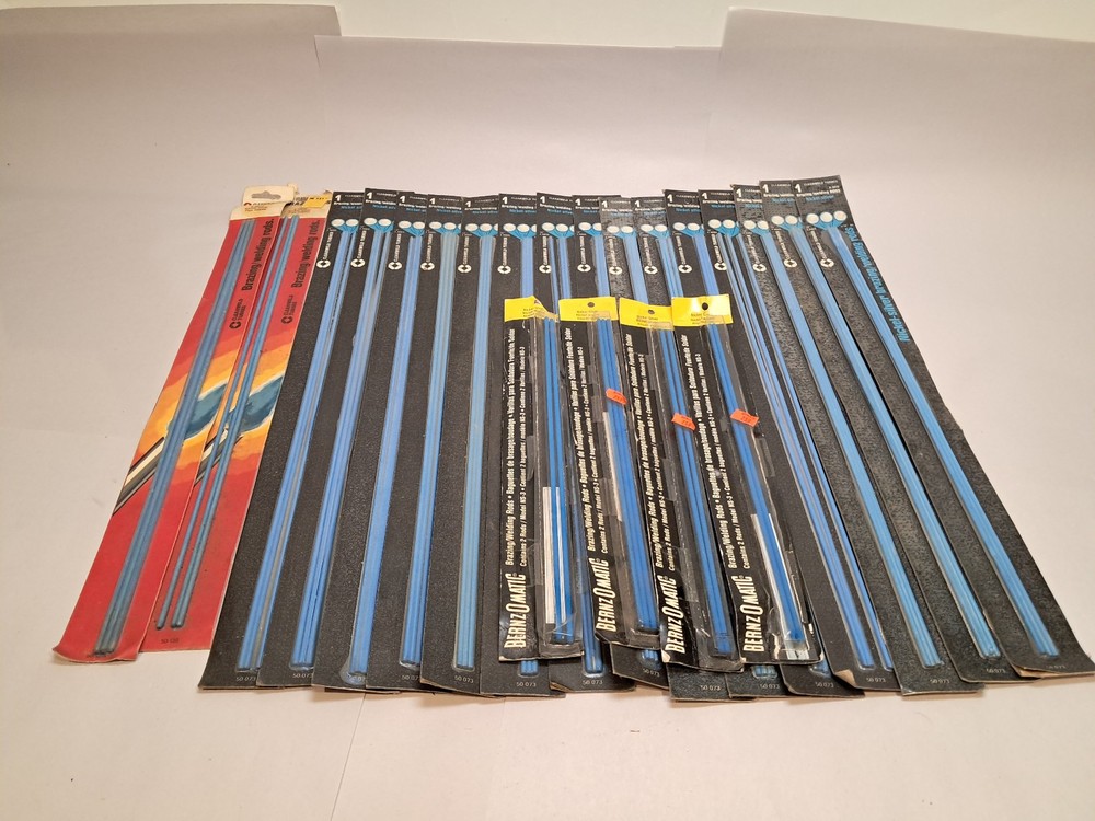 Large lot of Nickel Silver Brazing / Welding Rods