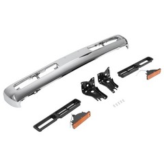 Bumper Face Bar w/ Amber Signal Lamp Bezel Kit 1996-1997 Nissan Pickup NI1002130