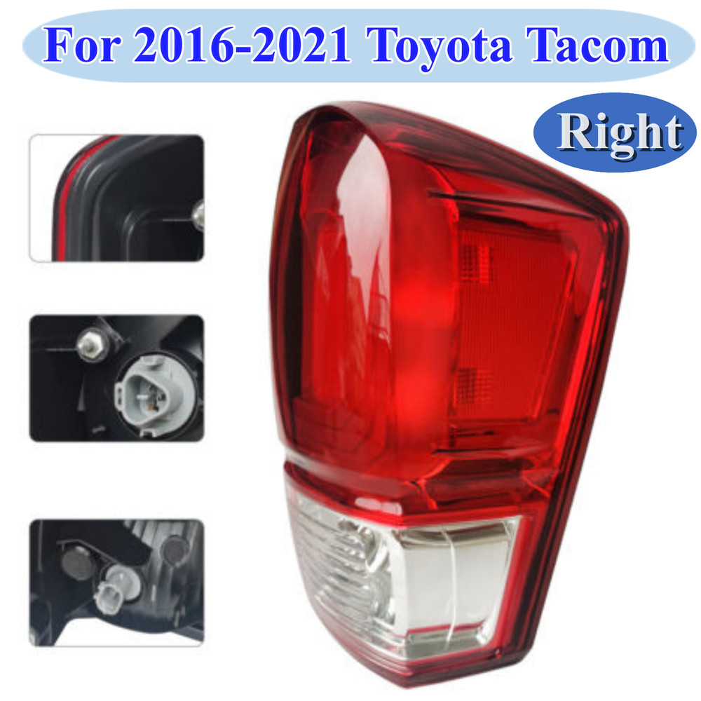 Right Rear Tail Lamp Assembly Fit 2016 2017 2018-2021 Toyota Tacoma Tail Light