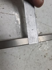 Tungsten Bucking Bar BB-24 | 0.5000″ x 1.00″ x 7.50″ long, 2.16 lbs