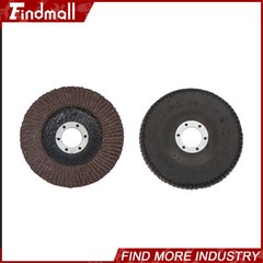 Findmall 50 Pcs 4-1/2″×7/8″ 40 Grit Premium Zirconia Flap Disc Sanding Grinding