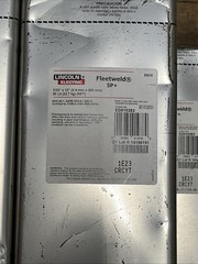 Lincoln Electric ED010283 Fleetweld 5P+ 3/32 x 12 Rods 50lb Can – 4 Can Pallet