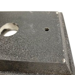 Original Cast Metal ELEVATOR Faceplate CALL Plaque – Mid Century Vintage