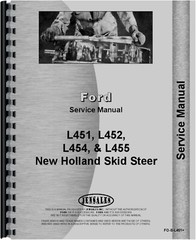 New Holland L452 L455 L454 L451 Skid Steer Service Repair Manual