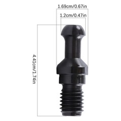 5 PCS ISO30 M12 x 1.75 Pull Stud Retention Knob for Spindle CNC