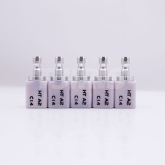 C14 Emax Dental Glass Ceramic Lithium Dislicate CAD/CAM Cerec Blocks 5PCS