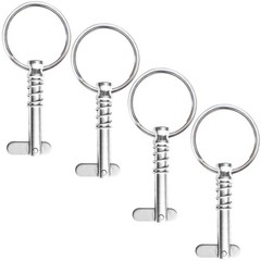 Quick Release Spring Pin 1/4″ Diameter Drop Cam Spring 0.9″ Usable Length