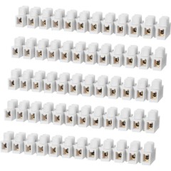 10PCS 12 Position Dual Row Terminal Strip Screw Terminal Barrier Block