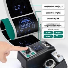 YIHUA 982 PRO Soldering Station Precision Tweezer Iron & C210 Soldering Iron Kit