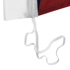 Poco Enganche (Red/Blue) Swooper Flutter Feather Advertising Flag & Pole Kit