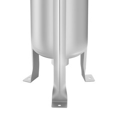 2″ NPT Bag Filter Housing 150 Psi 304 Stainless Steel In/Out #2 Bag with meshUS