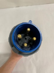 Hubbell HBL460P9W Watertight Plug 60A 3-Pole 4-Wire 250VAC