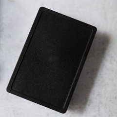 Vintage Lacquer Mount Fuji Cherry Blossom Business Card Holder Japan W/ Box