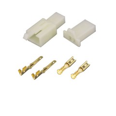 2.8MM 2 PIN WAY AUTOMOTIVE ELECTRICAL WIRE CONNECTOR MALE AND FEMALE CABLE