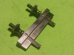 Vintage The L.S. Starrett Co. No.299 Steel Rule Attachment Clamp.works great
