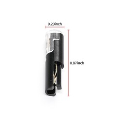 50PCS Plug-In Quick Wire Connector Kit 1-Pin Reusable Clamp Terminal Block US
