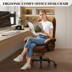 Office Chair, Big and Tall Office Chairs 500LBS Ergonomic Gaming Chair &Footrest