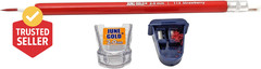 2.0 Mm Sharpener for Graphite or Color Leads, Self-Contained Shavings, Portable