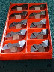 (10) Sandvik Coromant Carbide Grooving Insert TLGP-4250L H13A K20