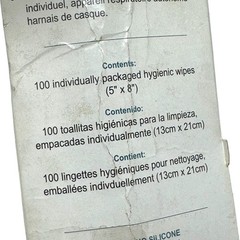 Leader 31 Hygienic Cleaning Wipes Alcohol-Free Respirator Mask Box of 100 PPE