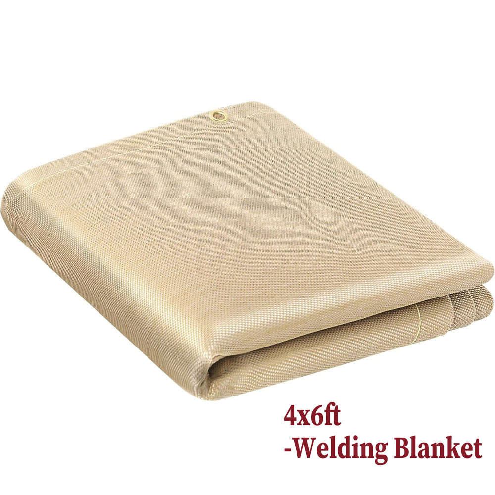 ARCCAPTAIN Welding Blanket Fiberglass Fireproof Heat Resistant Flame Retardant🔥