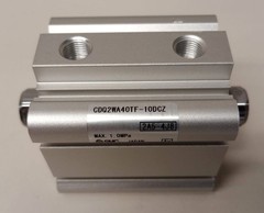 SMC CDQ2WA40TF-10DCZ Compact Cylinder Double Acting Double Rod 40mm Bore