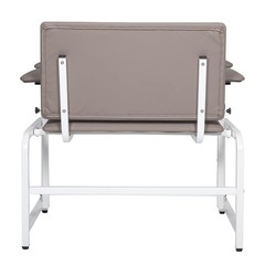 Phlebotomy Chair Extra Large Brown Blood Draw Lab Adjustable Armrests GIRISHIP