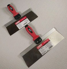 Wal-board Blue Steel Drywall Taping Knife Blade 10″ & 12″ 2 Pack NEW