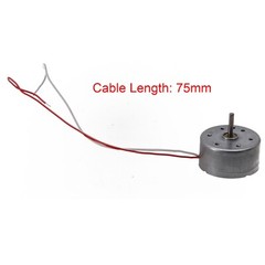 RF-300CA RC-300 DC 3V 5V 6V 10300RPM Mini 24mm Round Electric Motor 2mm Shaft