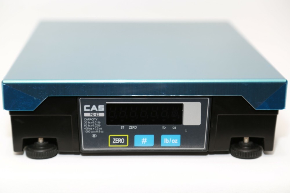 Open Box CAS PD-2Z POS Interface Scale, NTEP, Pounds, Ounces, PD2, USB