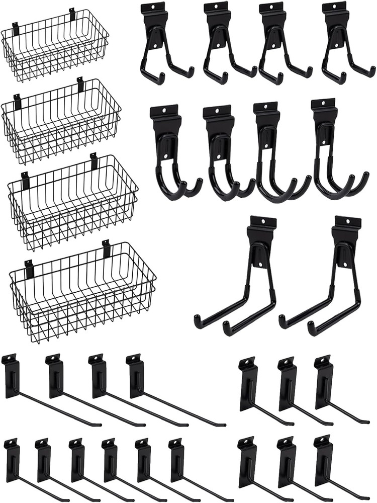 Slat Wall Paneling Garage Wall Organizer, Slatwall Panels Garage Tool Organizer