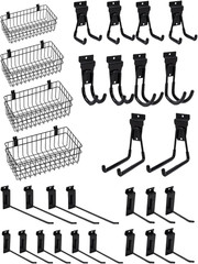 Slat Wall Paneling Garage Wall Organizer, Slatwall Panels Garage Tool Organizer