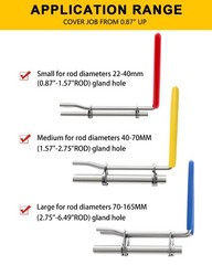 Hydraulic Seal Installation Tools, Hydraulic Cylinder Piston Repair Seal Kit, U-