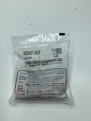 2 Packs Of 10 KQ2H07-35AS 4E1-5RD Brass Tube Fitting with Sealant Male Connector