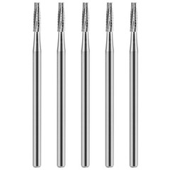 Wave Dental Carbide Burs HP703L 44.5mm Taper Flat End Cross Cut for Nose Cone
