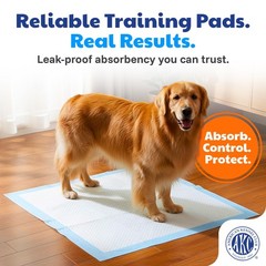 American Kennel Club XL Scented Puppy Training Pads 28×30 50 Count Absorbent