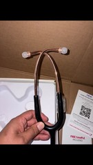 MDF Instruments MDF 797 Stainless Steel Procardial Stethoscope Cardiology Black