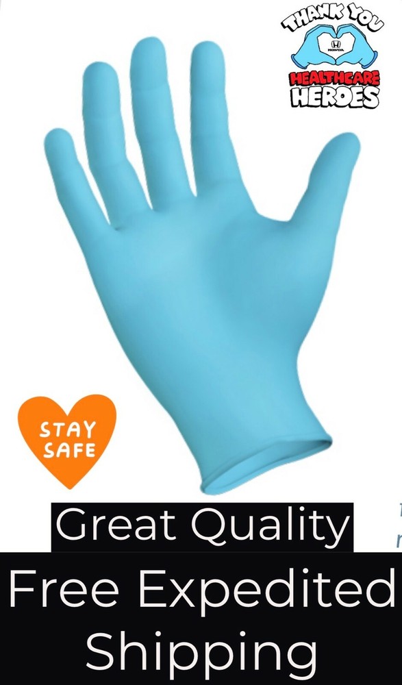 1000 Gloves case Gripstrong Nitrile Exceptional Qualilty Priority/FedEx2day/UPS