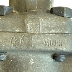 SWI 1″ 600# Flanged Forged Steel Globe Valve A105N Body CR13 Stem & Disc