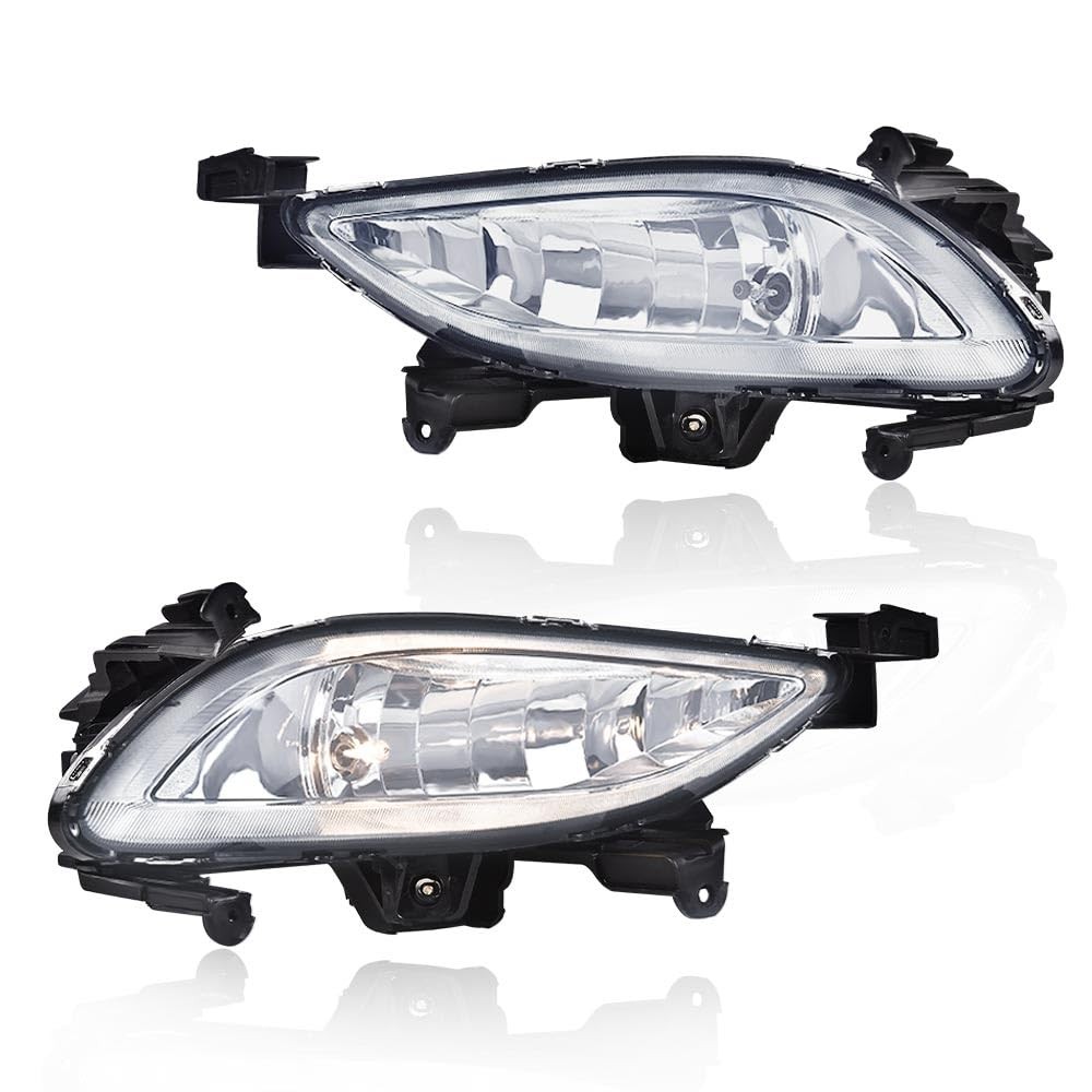 Fog Light Assembly Sonata 2011-2013 Clear Lens Driving Lamps 92201-3Q000