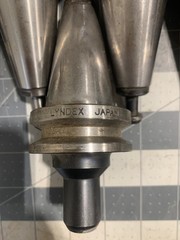 9pc BT35 Hard Tool Holder Lot 1/8”-1” Lot Lydex, Nikken, Techleader